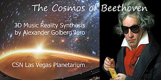 Imagem principal do evento "The Cosmos of Beethoven" 3D Music Show at CSN Planetarium