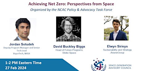 Achieving Net Zero: A Space Industry Perspective primary image