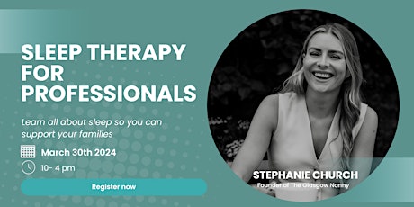 Sleep Therapy Training for professionals
