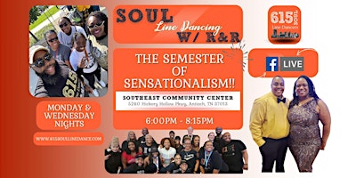 Image principale de Soul Line Dancing w/ R&R:  Semester of Sensationalism