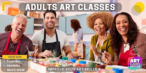 Imagem principal de Adults Art Classes | Paintings and Drawings in Slough | Join us ACG Studio