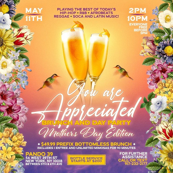 Melanin & Mimosas Mothers Day Brunch Party