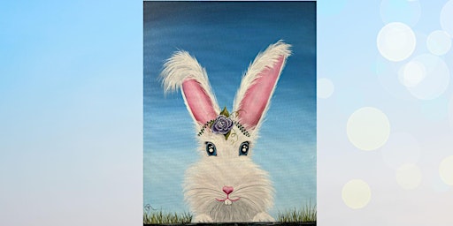 Fluffy Spring Bunny Ages 8+ Paint Party primary image