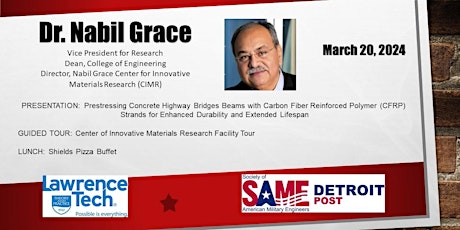 Dr Grace - Prestressing Concrete Highway Bridges Beams and Facility Tour primary image