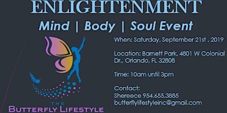 Enlightenment - Mind, Body & Soul Health Event primary image