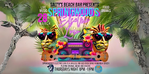 Salty's Beach Bar Presents: SpringWood's Electric Luau primary image