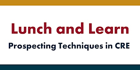 Lunch and Learn: Prospecting Techniques in CRE  primärbild