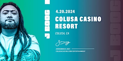 Primaire afbeelding van J Boog Live at Colusa Casino Resort