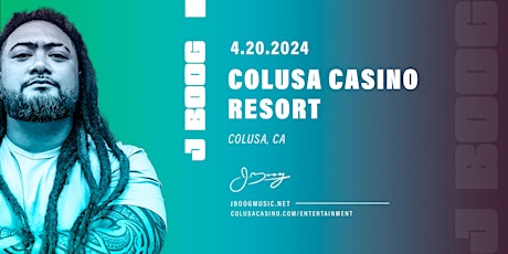 Hauptbild für J Boog Live at Colusa Casino Resort