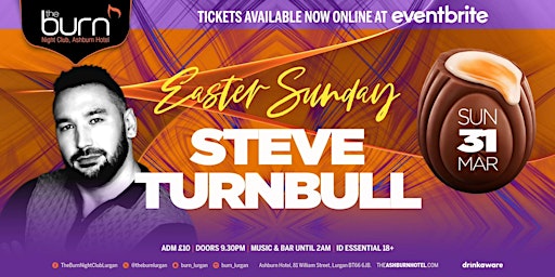 Primaire afbeelding van Easter Sunday @ The Burn NIghtclub