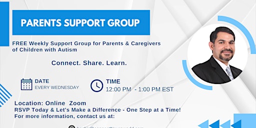 Imagem principal de Autism Parent Support Group