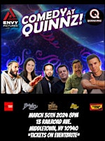 Imagem principal do evento Comedy At Quinnz!