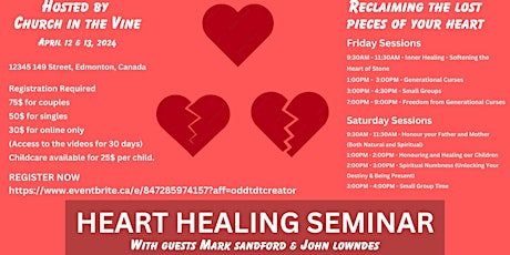 Heart Healing Seminar