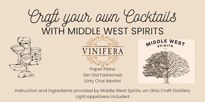 Craft Your Own Cocktails with Middle West primary image