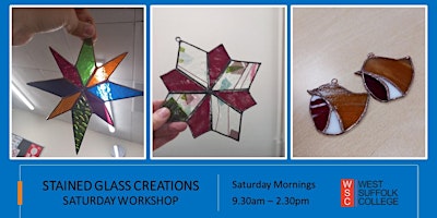 Imagem principal do evento Stained Glass Creations - Saturday Workshop