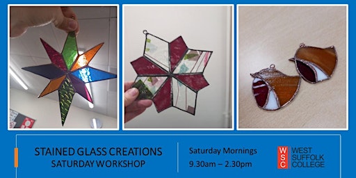 Hauptbild für Stained Glass Creations - Saturday Workshop