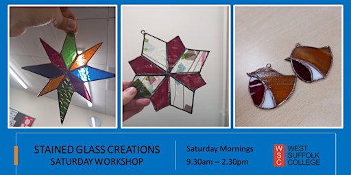 Imagen principal de Stained Glass Creations - Saturday Workshop