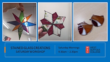 Primaire afbeelding van Stained Glass Creations - Saturday Workshop