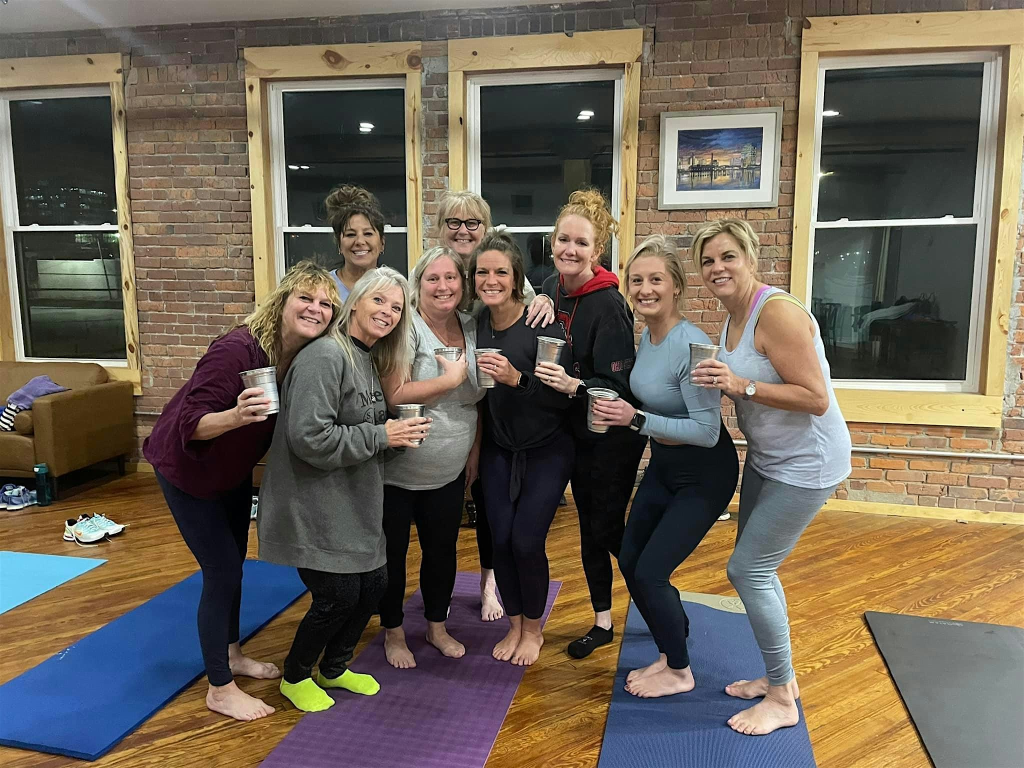 Tipsy Tuesday Yoga in the Upper Room