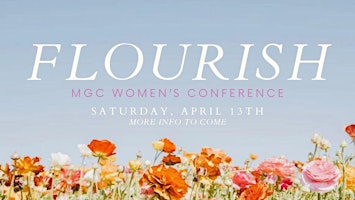 Hauptbild für Flourish MGC Women’s Conference