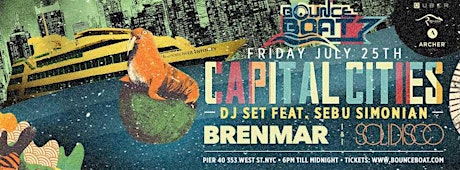 Bounce Boat ft. Capital Cities (DJ Set), Solidisco, Brenmar primary image