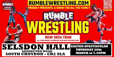 Immagine principale di Rumble Wrestling comes to Croydon   - KIDS FOR A FIVER - Limited Offer 