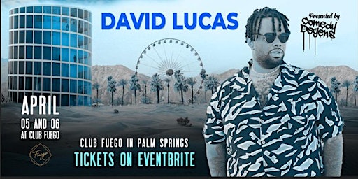 Primaire afbeelding van Comedy Degens Presents: David Lucas