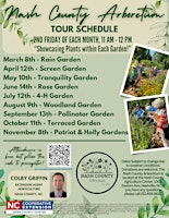 2024 Plant Tours @ The Nash County Arboretum primary image