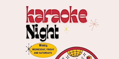 Primaire afbeelding van Karaoke: Wed/Fri/Sat Nights at Cheers Tavern - hosted by DJ AJ!