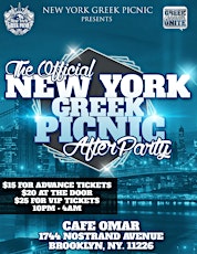 New York Greek Picnic Official After Party primary image