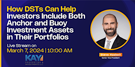 DSTs Help Investors Include Anchor and Buoy Investment Assets in Portfolios primary image