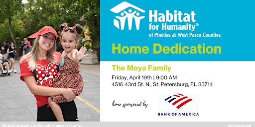 The Moya Family Home Dedication primary image