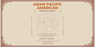 Hauptbild für Asian Heritage Month Celebration