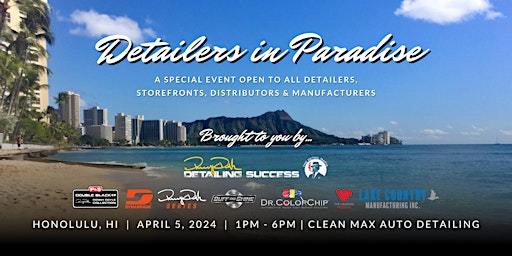 Image principale de Detailers in Paradise Open Garage with Renny Doyle