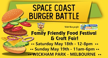 Imagem principal do evento Space Coast Burger Battle 2024 (3rd Annual)