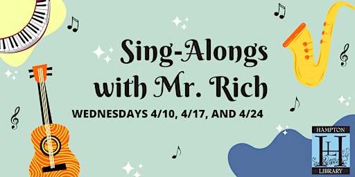 Imagem principal do evento Sing-Alongs with Mr. Rich