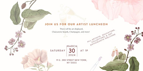 March Artist Luncheon