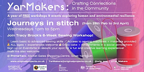 Journeys in Stitch - With Tracy Brock
