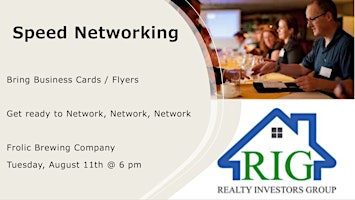 Imagem principal de RIG August Meeting - Speed Networking