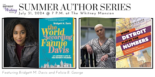 Imagem principal do evento Summer Author Series ft. Bridgett M. Davis and Felicia B. George