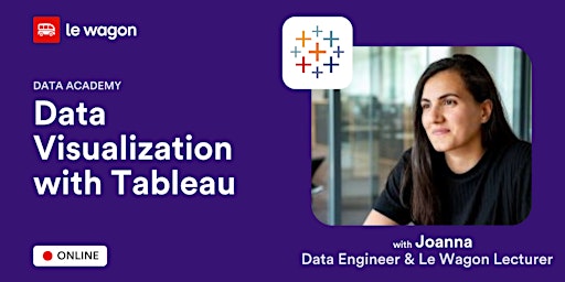 Primaire afbeelding van Data Academy: Intro to Data Visualization with Tableau Workshop