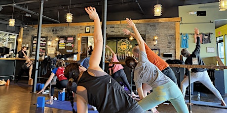 Brewery Yoga at Medusa