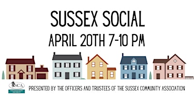 Hauptbild für 2024 Sussex Social (presented by Sussex Community Association)