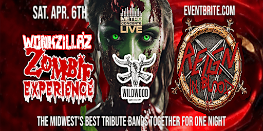 Imagem principal de Reign in Blood - Chicago's Slayer Tribute w/ Wonk Zilla's Zombie Experience