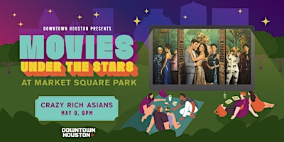 Imagem principal do evento Movies Under the Stars: Crazy Rich Asians