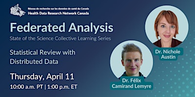 Hauptbild für Federated Analysis: Statistical Review with Distributed Data