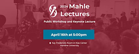 2024 Mahle Lecture Series: Interreligious Peacebuilding Through Study primary image