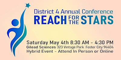 Hauptbild für District 4 Annual Conference