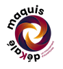 Logotipo da organização Maquis déKalé - un mouvement d'ouvertures