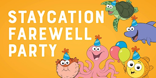 Imagem principal do evento Staycation Farewell Dance Party and Family Swim!